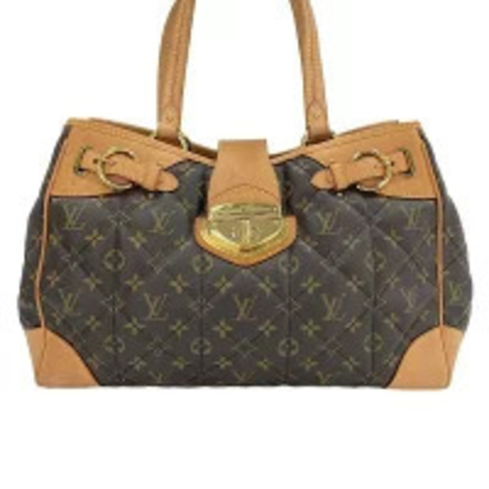 Louis Vuitton Monogram Etoile Shopper Shoulder Bag Brown
